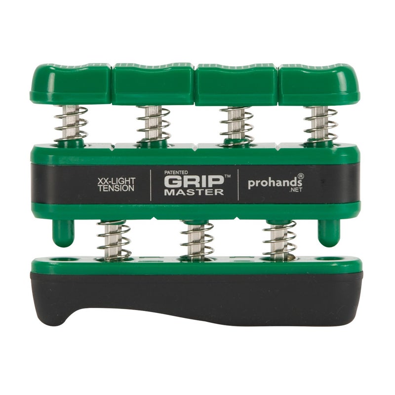 Prohands Gripmaster Hand Exerciser, Finger Exerciser (Hand Grip Strengthener), Spring-Loaded, Finger-Piston System, Isolate and Exercise Each Finger, (1.5 lb XX-Light Tension, Green-Gripmaster) - Image 4